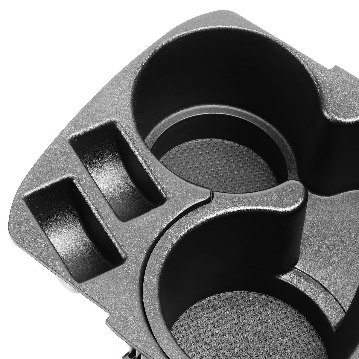 nan CUP HOLDER INSERT - 07-12 NISSAN ALTIMA - RUBBER LINED - BLACK