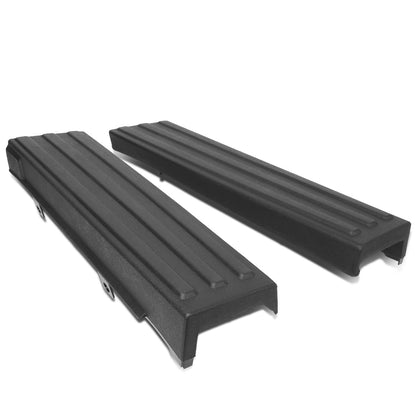 nan TAILGATE CAP COVERS - 09-14 FORD F-150 - FITS MODELS WITH FLEX STEP TAILGATE - CENTER SECTION NOT INCLUDED - TEXTURED - BLACK