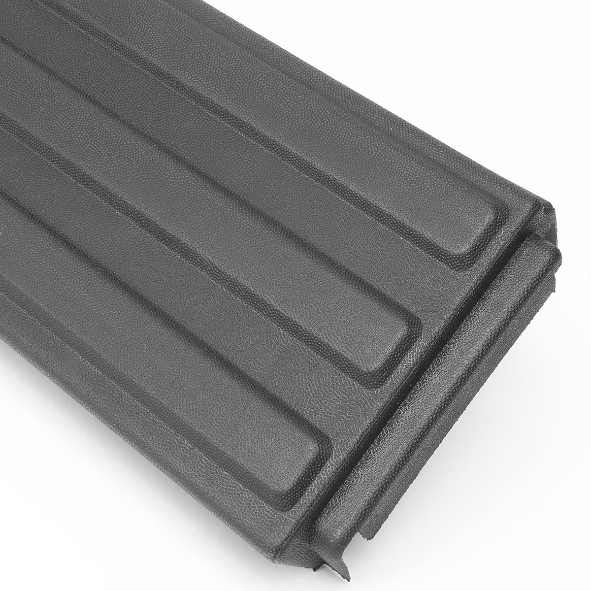 nan TAILGATE CAP COVERS - 09-14 FORD F-150 - FITS MODELS WITH FLEX STEP TAILGATE - CENTER SECTION NOT INCLUDED - TEXTURED - BLACK