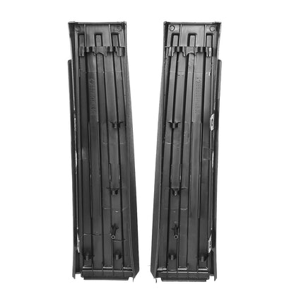 nan TAILGATE CAP COVERS - 09-14 FORD F-150 - FITS MODELS WITH FLEX STEP TAILGATE - CENTER SECTION NOT INCLUDED - TEXTURED - BLACK