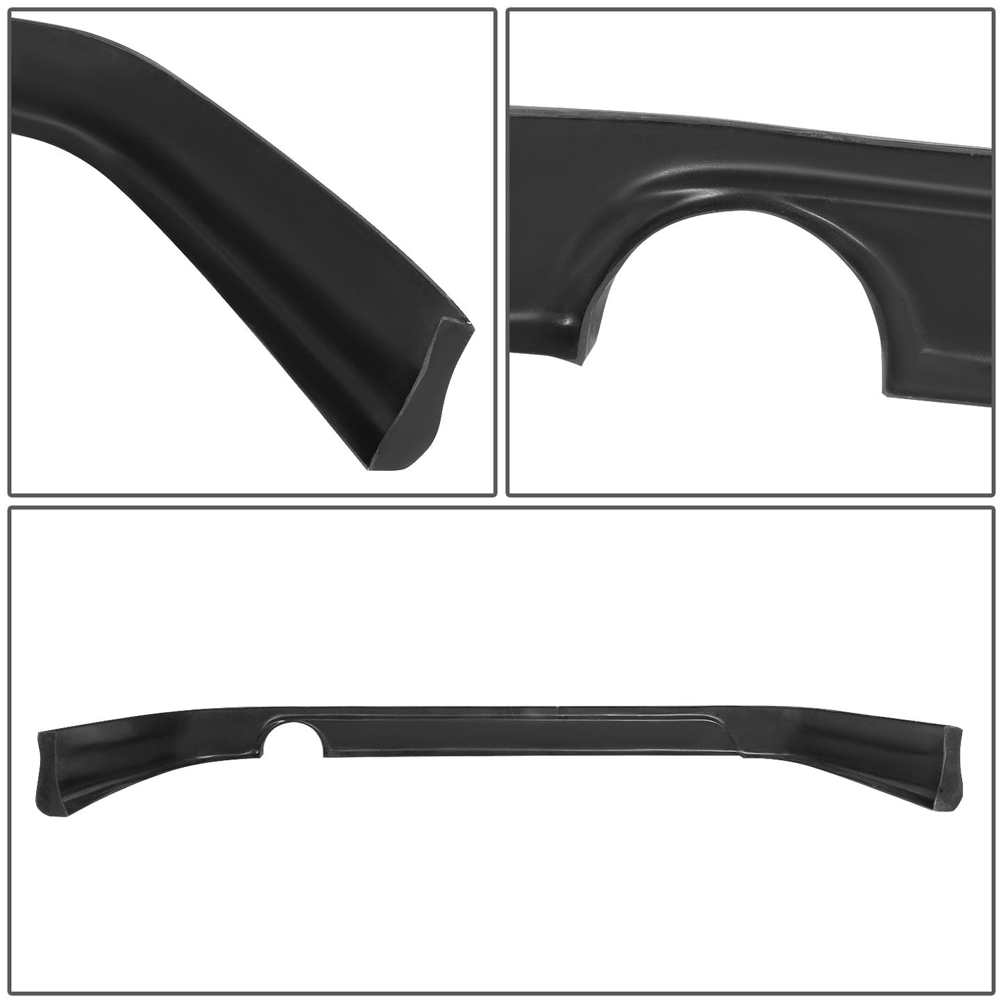 nan REAR BUMPER LIP - 01-05 LEXUS IS300 SEDAN - TR-D STYLE - BLACK