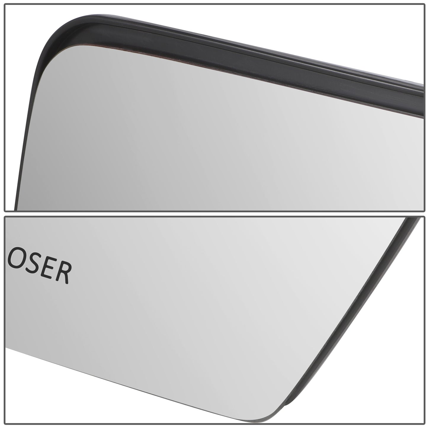 nan MIRROR GLASS LENS - OE STYLE - 04-14 FORD F-150 / 06-08 LINCOLN MARK LT - FITS POWERED MIRRORS ONLY - W/O TRAILER TOW, W/O HEAT, W/O BLIND SPOT, W/O AUTO DIMMING - DRIVER SIDE