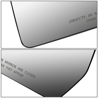 nan MIRROR GLASS LENS - OE STYLE - 04-14 FORD F-150 / 06-08 LINCOLN MARK LT - FITS POWERED MIRRORS ONLY - W/O TRAILER TOW, W/O HEAT, W/O BLIND SPOT, W/O AUTO DIMMING - DRIVER SIDE