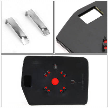 nan MIRROR GLASS LENS - OE STYLE - 04-14 FORD F-150 / 06-08 LINCOLN MARK LT - FITS POWERED MIRRORS ONLY - W/O TRAILER TOW, W/O HEAT, W/O BLIND SPOT, W/O AUTO DIMMING - DRIVER SIDE