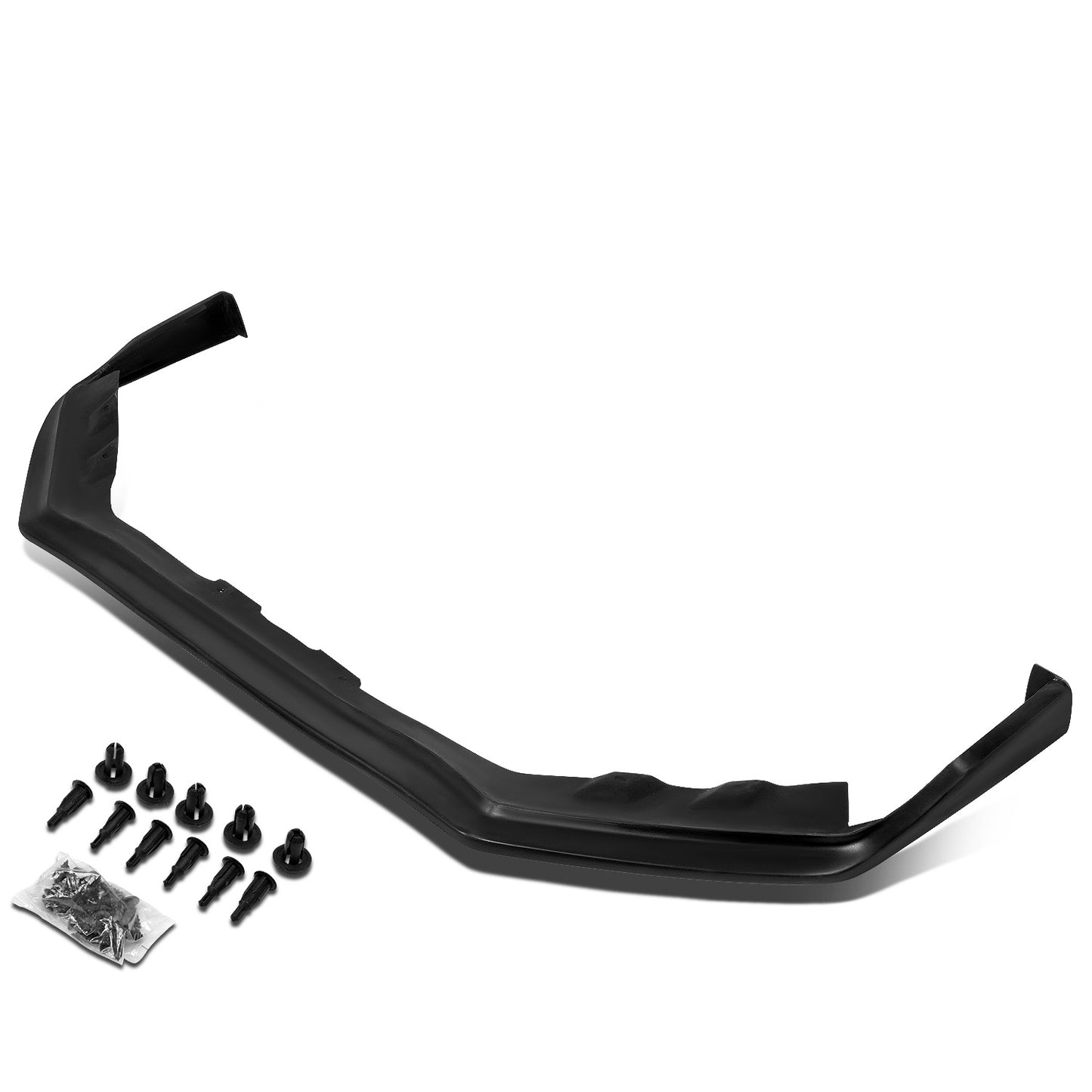 nan FRONT BUMPER LIP SPLITTER - 18-20 SUBARU WRX STI - BLACK