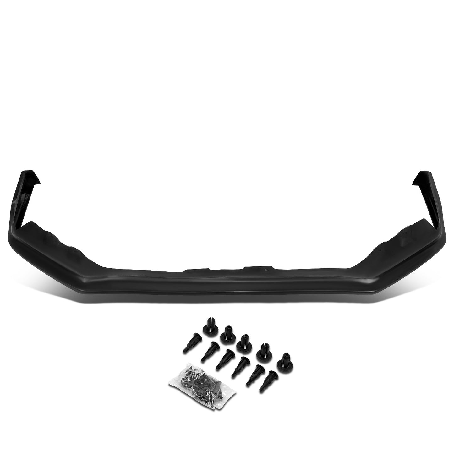 nan FRONT BUMPER LIP SPLITTER - 18-20 SUBARU WRX STI - BLACK
