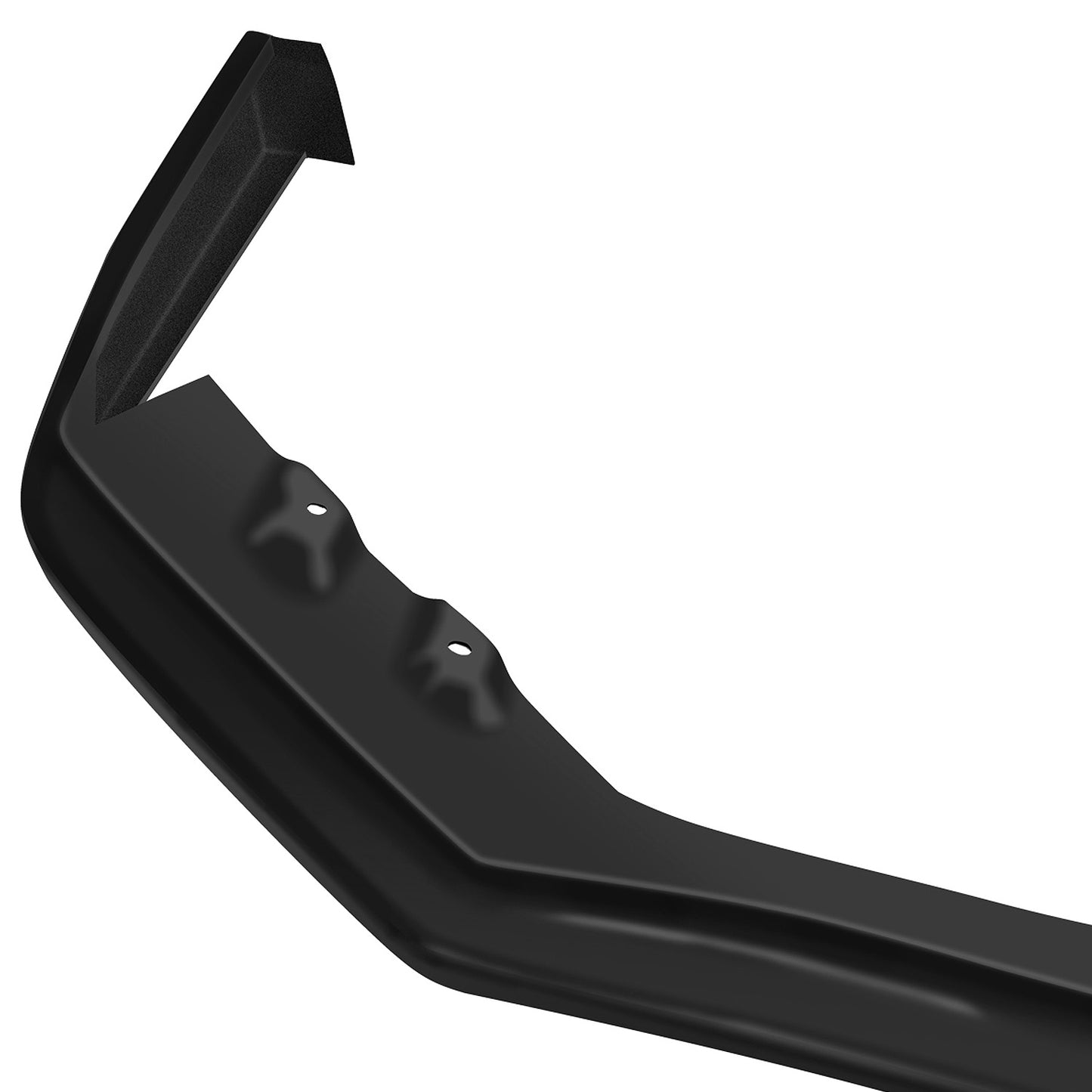 nan FRONT BUMPER LIP SPLITTER - 18-20 SUBARU WRX STI - BLACK