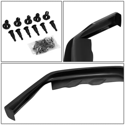 nan FRONT BUMPER LIP SPLITTER - 18-20 SUBARU WRX STI - BLACK