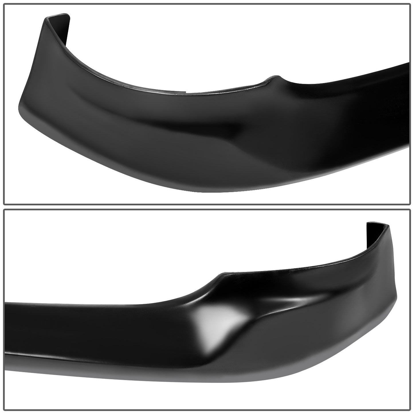 nan FRONT BUMPER LIP SPLITTER - 10-12 GENESIS COUPE - BLACK