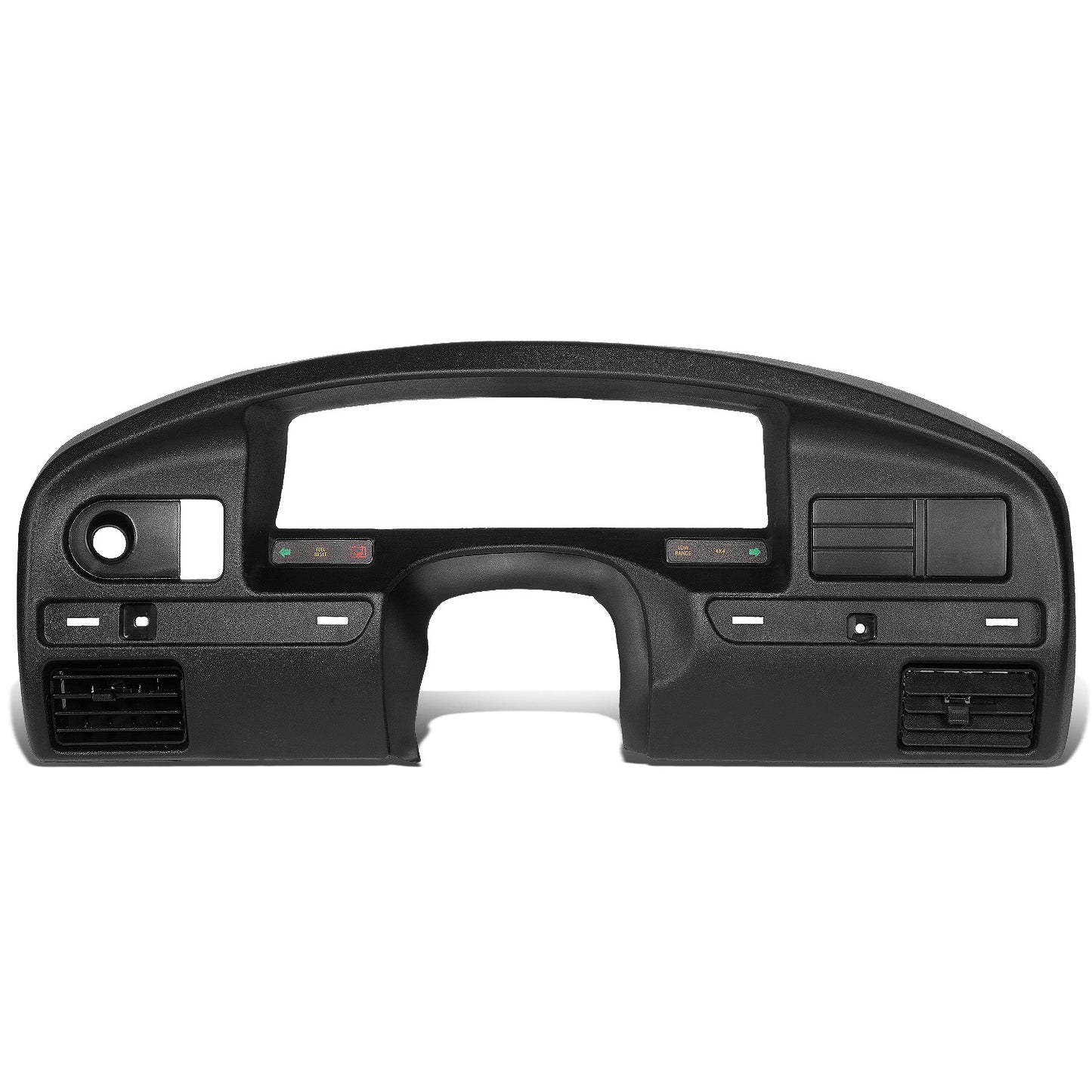 nan INSTRUMENT CLUSTER DASH PANEL BEZEL - 94-97 FORD F-150, F-250, F-350 / 94-97 FORD F SUPER DUTY - FITS MODELS WITH GAS ENGINES ONLY - BLACK