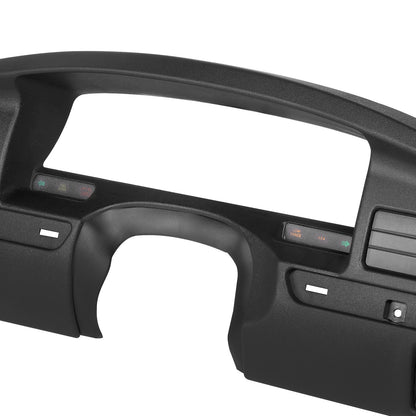nan INSTRUMENT CLUSTER DASH PANEL BEZEL - 94-97 FORD F-150, F-250, F-350 / 94-97 FORD F SUPER DUTY - FITS MODELS WITH GAS ENGINES ONLY - BLACK
