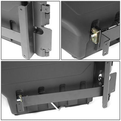 nan WHEEL WELL LOCK BOX - 15-19 CHEVY COLORADO, GMC CANYON - DRILLING IS REQUIRED TO MOUNT TO VEHICLE - W/ LOCK - W/ KEY - DRIVER SIDE - BLACK