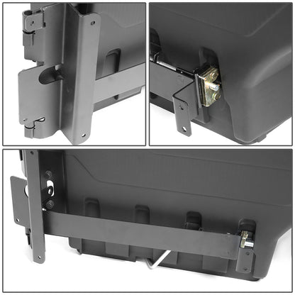 nan WHEEL WELL LOCK BOX - 15-19 CHEVY COLORADO, GMC CANYON - DRILLING IS REQUIRED TO MOUNT TO VEHICLE - W/ LOCK - W/ KEY - PASSENGER SIDE - BLACK