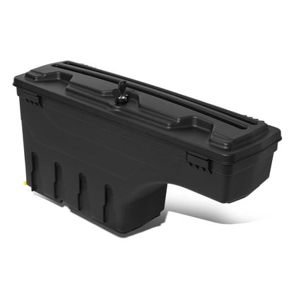 nan WHEEL WELL LOCK BOX - 17-20 FORD F-250, F-350 SUPER DUTY - DRILLING IS REQUIRED TO MOUNT TO VEHICLE - W/ LOCK - W/ KEY - DRIVER SIDE - BLACK