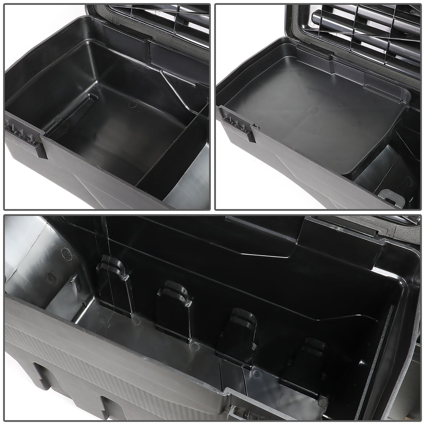 nan WHEEL WELL LOCK BOX - 17-20 FORD F-250, F-350 SUPER DUTY - DRILLING IS REQUIRED TO MOUNT TO VEHICLE - W/ LOCK - W/ KEY - PASSENGER SIDE - BLACK