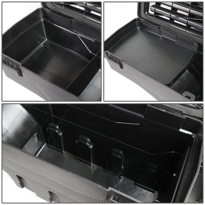 nan WHEEL WELL LOCK BOX - 17-20 FORD F-250, F-350 SUPER DUTY - DRILLING IS REQUIRED TO MOUNT TO VEHICLE - W/ LOCK - W/ KEY - PASSENGER SIDE - BLACK