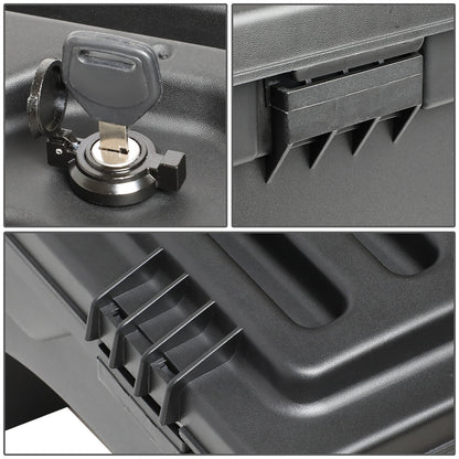 nan WHEEL WELL LOCK BOX - 17-20 FORD F-250, F-350 SUPER DUTY - DRILLING IS REQUIRED TO MOUNT TO VEHICLE - W/ LOCK - W/ KEY - PASSENGER SIDE - BLACK
