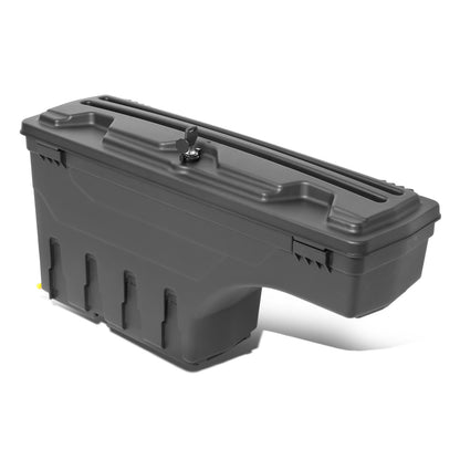 nan WHEEL WELL LOCK BOX - 05-19 TOYOTA TACOMA - DRILLING IS REQUIRED TO MOUNT TO VEHICLE - W/ LOCK - W/ KEY - DRIVER SIDE - BLACK