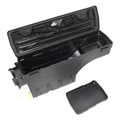nan WHEEL WELL LOCK BOX - 05-19 TOYOTA TACOMA - DRILLING IS REQUIRED TO MOUNT TO VEHICLE - W/ LOCK - W/ KEY - DRIVER SIDE - BLACK