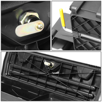 nan WHEEL WELL LOCK BOX - 05-19 TOYOTA TACOMA - DRILLING IS REQUIRED TO MOUNT TO VEHICLE - W/ LOCK - W/ KEY - DRIVER SIDE - BLACK