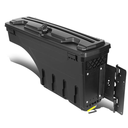 nan WHEEL WELL LOCK BOX - 05-19 TOYOTA TACOMA - DRILLING IS REQUIRED TO MOUNT TO VEHICLE - W/ LOCK - W/ KEY - PASSENGER SIDE - BLACK