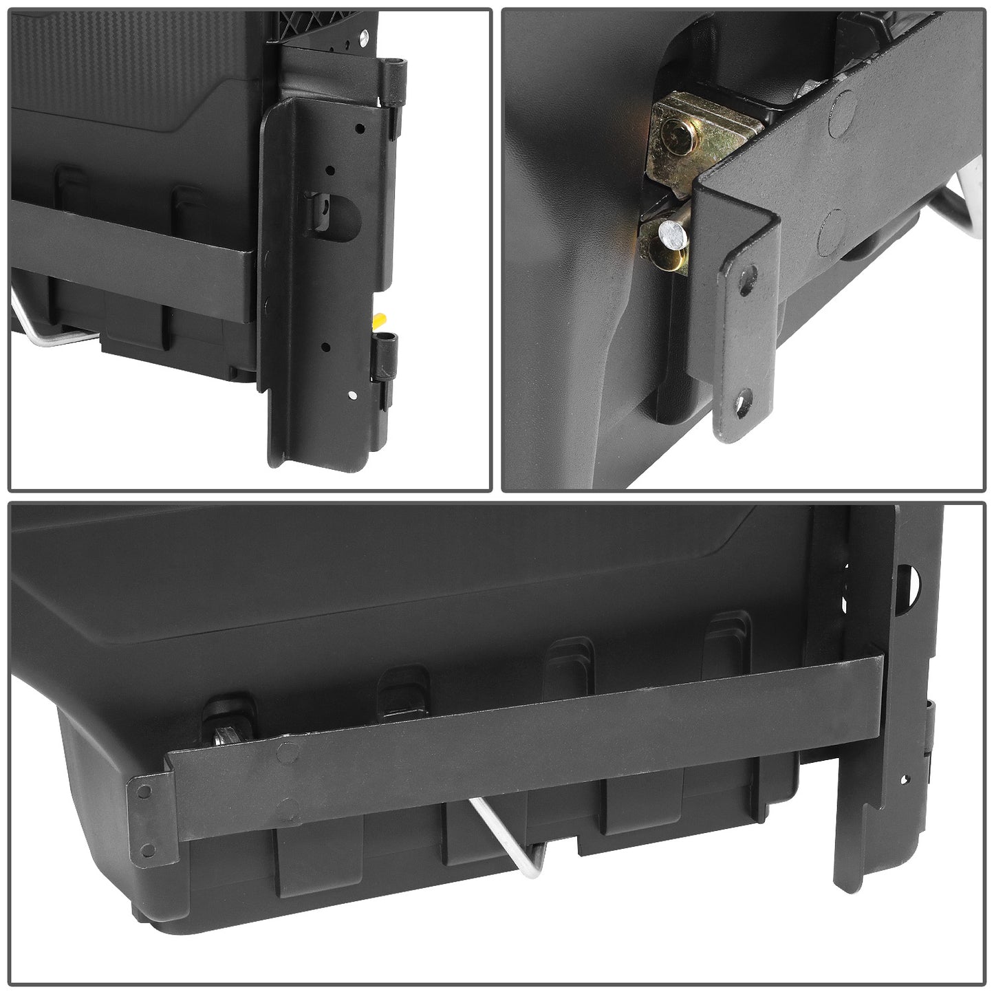 nan WHEEL WELL LOCK BOX - 07-20 TOYOTA TUNDRA - DRILLING IS REQUIRED TO MOUNT TO VEHICLE - W/ LOCK - W/ KEY - DRIVER SIDE - BLACK