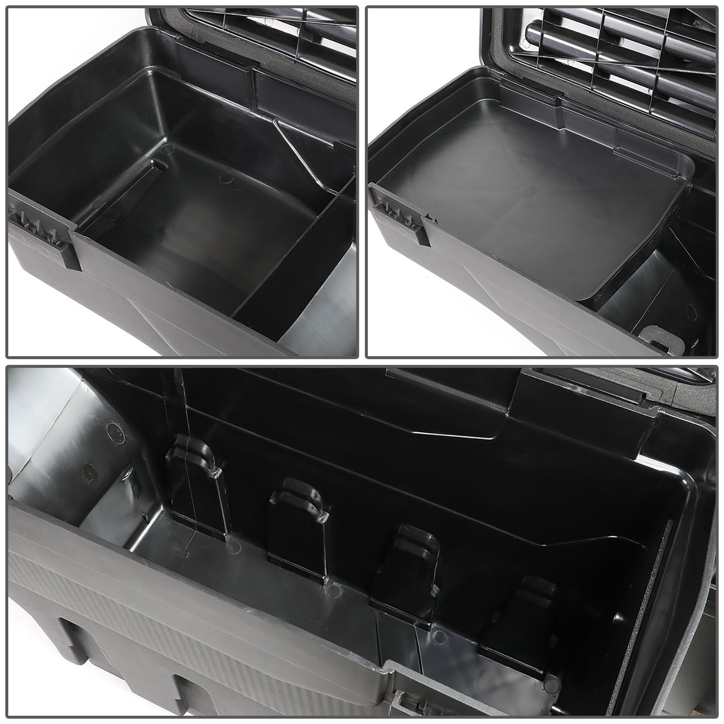 nan WHEEL WELL LOCK BOX - 07-20 TOYOTA TUNDRA - DRILLING IS REQUIRED TO MOUNT TO VEHICLE - W/ LOCK - W/ KEY - PASSENGER SIDE - BLACK