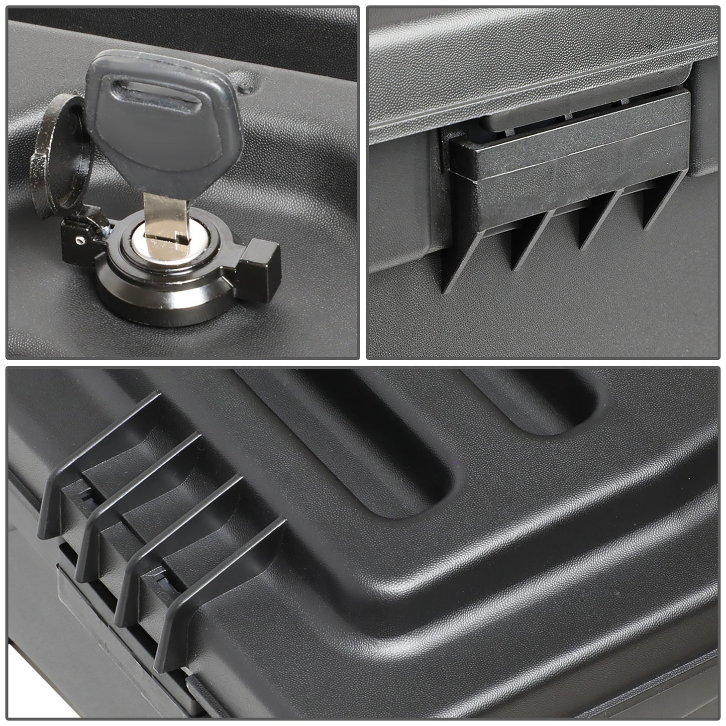 nan WHEEL WELL LOCK BOX - 07-20 TOYOTA TUNDRA - DRILLING IS REQUIRED TO MOUNT TO VEHICLE - W/ LOCK - W/ KEY - PASSENGER SIDE - BLACK