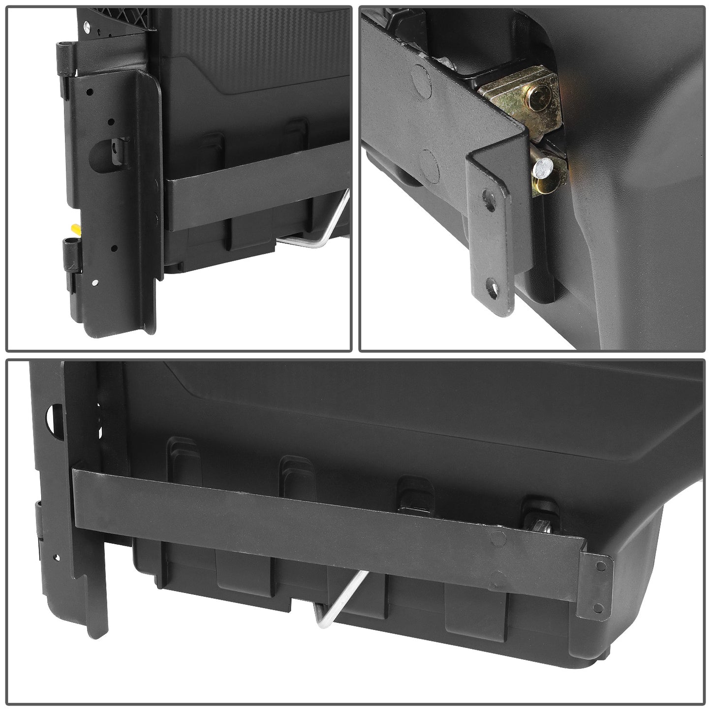nan WHEEL WELL LOCK BOX - 07-20 TOYOTA TUNDRA - DRILLING IS REQUIRED TO MOUNT TO VEHICLE - W/ LOCK - W/ KEY - PASSENGER SIDE - BLACK
