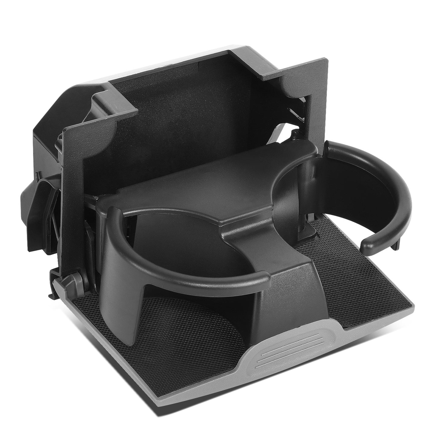 nan REAR CENTER CONSOLE CUP HOLDER - 06-19 NISSAN FRONTIER / 07-12 NISSAN PATHFINDER / 08-15 NISSAN XTERRA - TEXTURED - GRAY