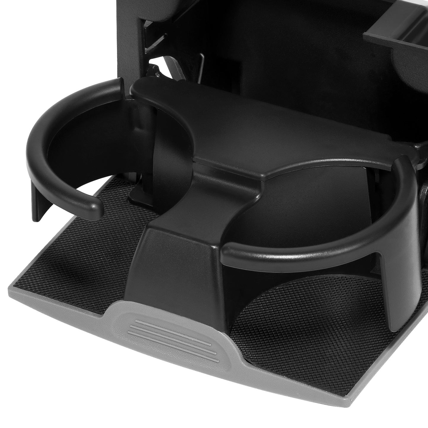 nan REAR CENTER CONSOLE CUP HOLDER - 06-19 NISSAN FRONTIER / 07-12 NISSAN PATHFINDER / 08-15 NISSAN XTERRA - TEXTURED - GRAY