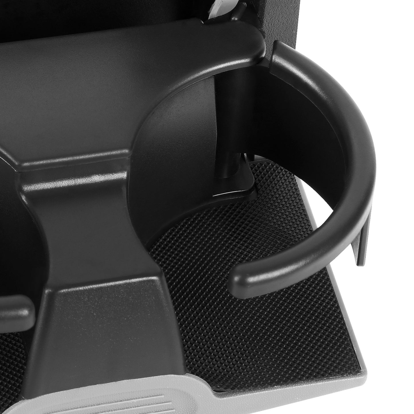 nan REAR CENTER CONSOLE CUP HOLDER - 06-19 NISSAN FRONTIER / 07-12 NISSAN PATHFINDER / 08-15 NISSAN XTERRA - TEXTURED - GRAY