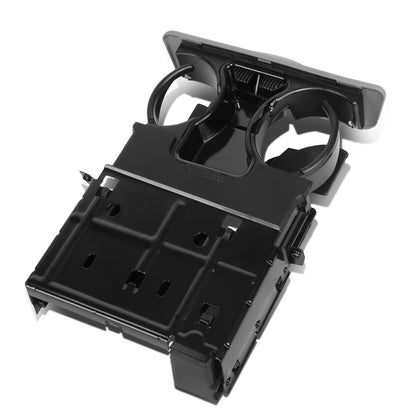 nan DASH BOARD CUP HOLDER INSERT - 99-04 FORD F-250, F-350, F-450, F-550 SUPER DUTY / 00-04 FORD EXCURSION - TEXTURED - GRAY