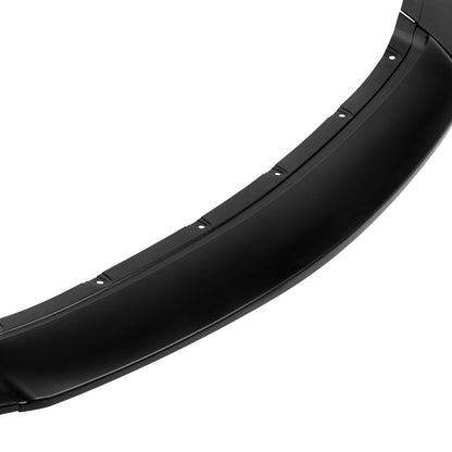 nan FRONT BUMPER LIP - 13-14 FORD MUSTANG - 3PC STYLE - MATTE BLACK