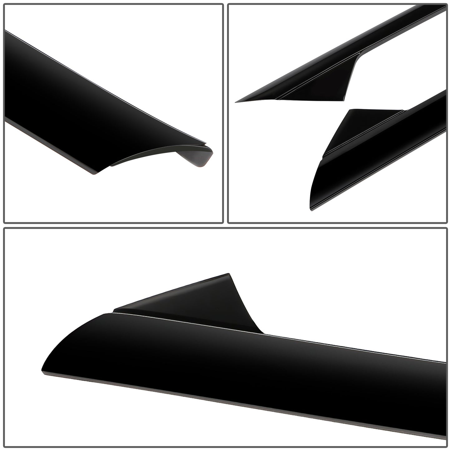 nan WINDSHIELD PILLAR - 2PCS - 11-19 FORD EXPLORER - BLACK