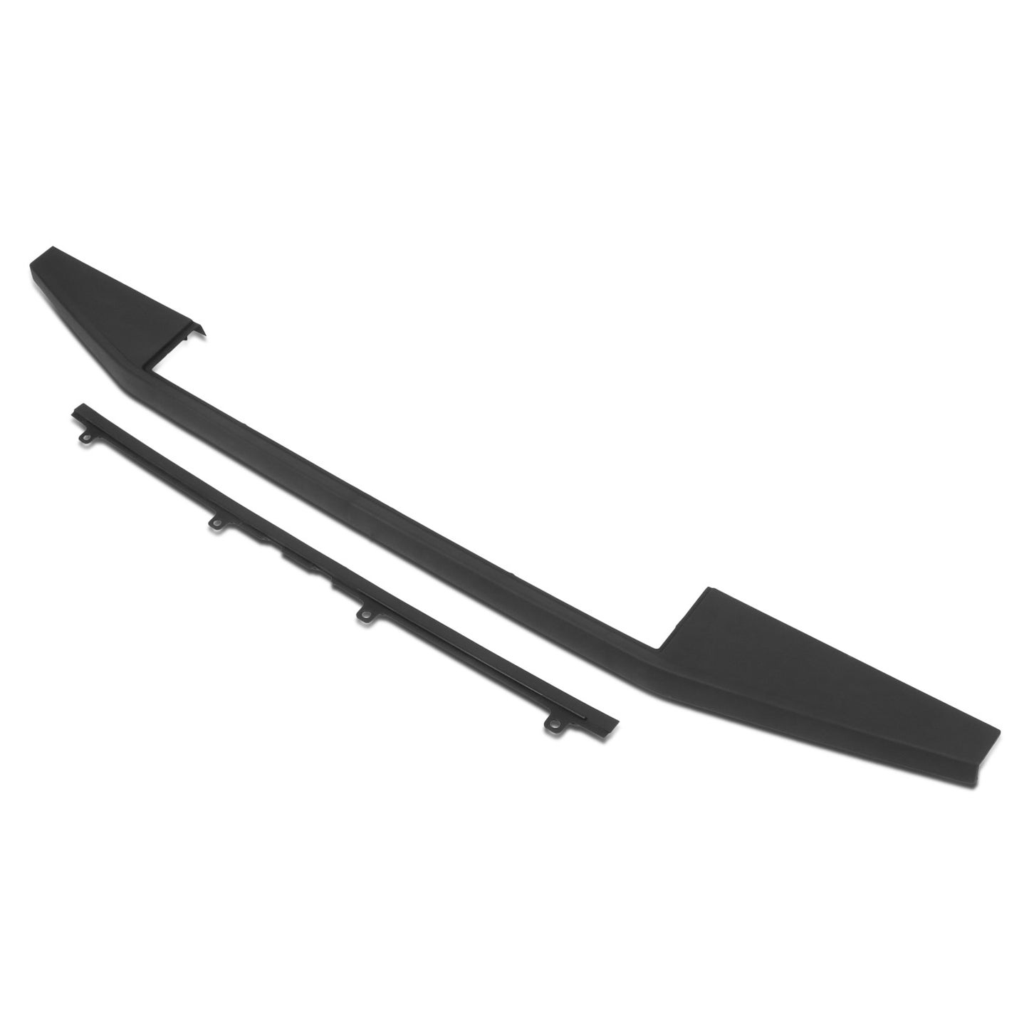 nan TAILGATE COVER CAP - 2PCS - 15-18 FORD F-150 - FITS MODELS WITH FLEX STEP TAILGATE - BLACK