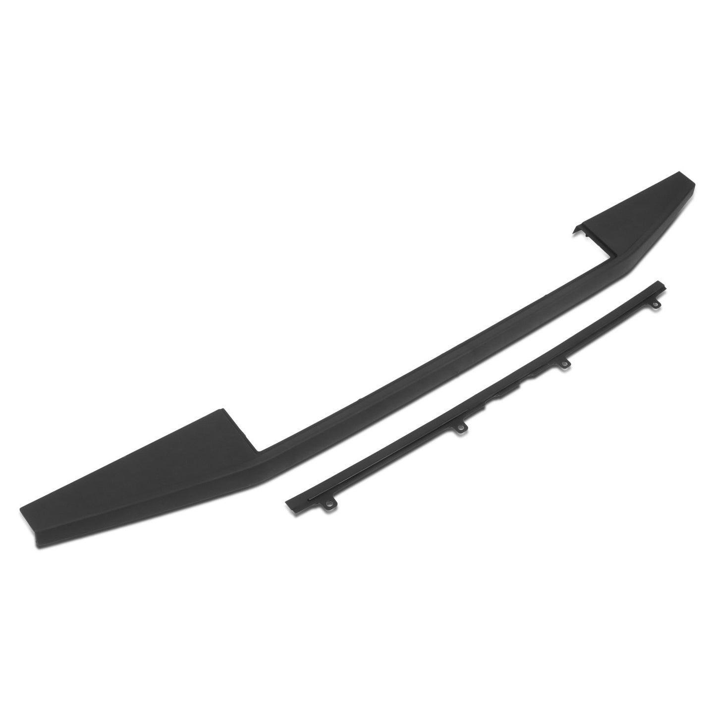 nan TAILGATE COVER CAP - 2PCS - 15-18 FORD F-150 - FITS MODELS WITH FLEX STEP TAILGATE - BLACK