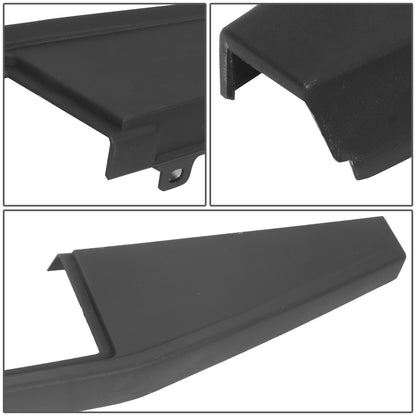 nan TAILGATE COVER CAP - 2PCS - 15-18 FORD F-150 - FITS MODELS WITH FLEX STEP TAILGATE - BLACK