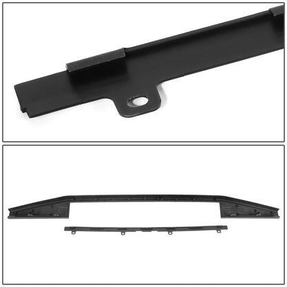 nan TAILGATE COVER CAP - 2PCS - 15-18 FORD F-150 - FITS MODELS WITH FLEX STEP TAILGATE - BLACK