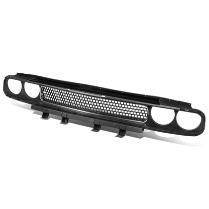 nan FRONT BUMPER GRILLE - 08-14 DODGE CHALLENGER - MATTE BLACK