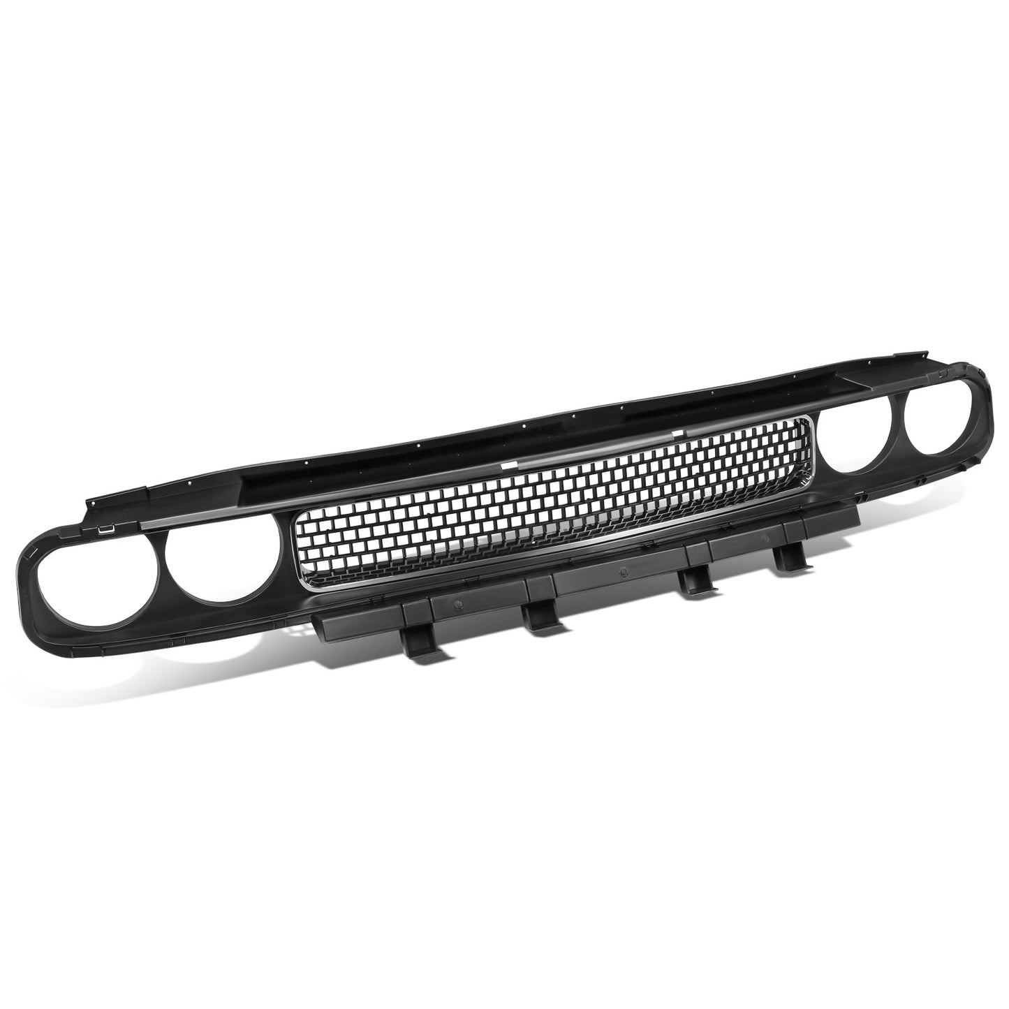 nan FRONT BUMPER GRILLE - 08-14 DODGE CHALLENGER - MATTE BLACK