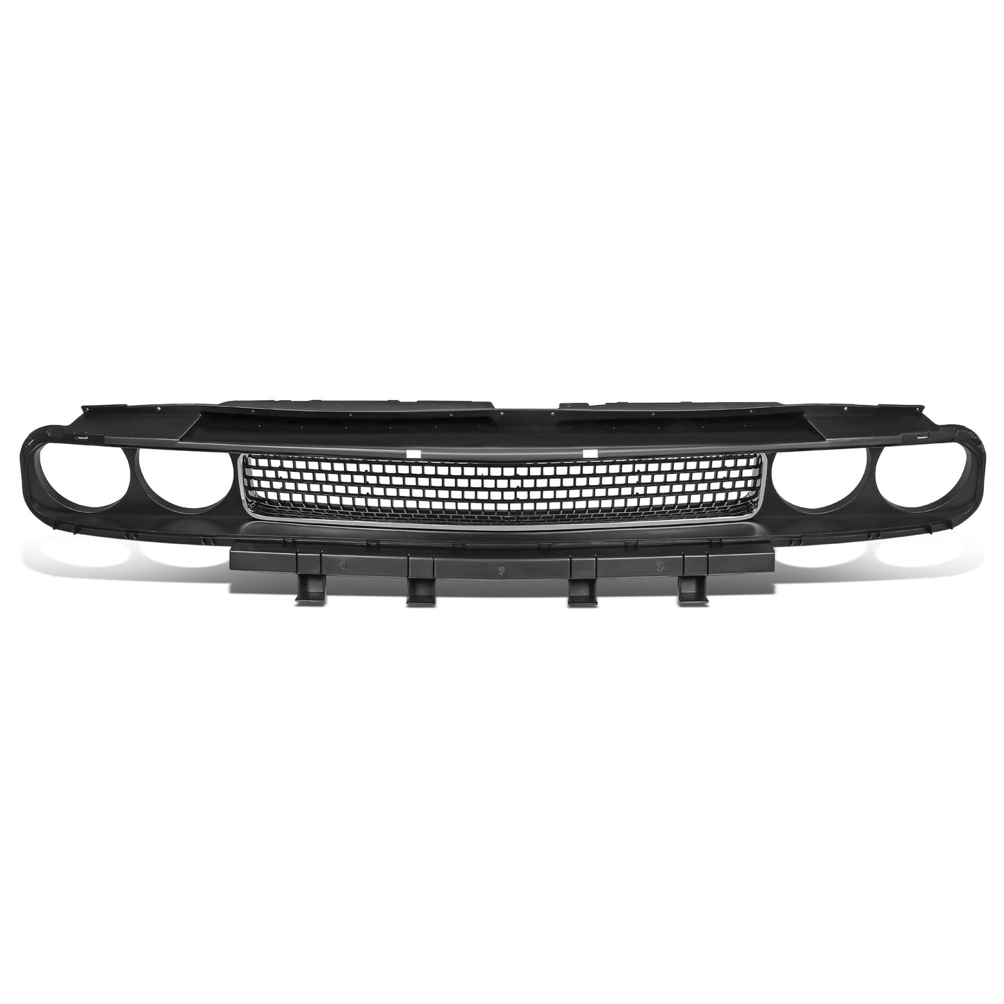 nan FRONT BUMPER GRILLE - 08-14 DODGE CHALLENGER - MATTE BLACK