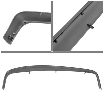 nan CLUSTER INSTRUMENT PANEL BEZEL TRIM - 89-95 TOYOTA PICKUP - TEXTURED - GRAY