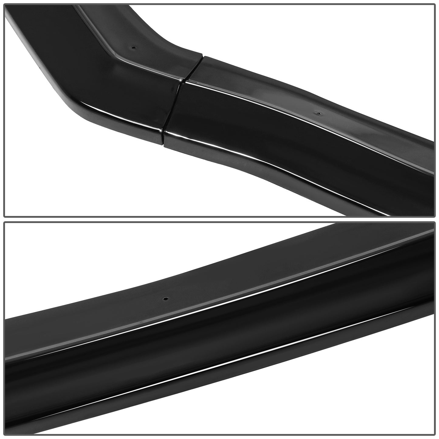 nan FRONT BUMPER LIP - 15-20 SUBARU WRX STI - 3PCS - CS-STYLE - BLACK