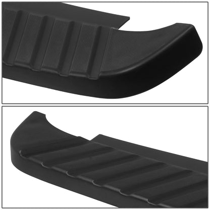 nan REAR BUMPER STEP PROTECTOR - 09-14 FORD F-150 - FITS STYLESIDE MODELS WITH TOWING PACKAGE - FITS MODELS WITHOUT PARKING ASSIST SENSORS - TEXTURED - BLACK