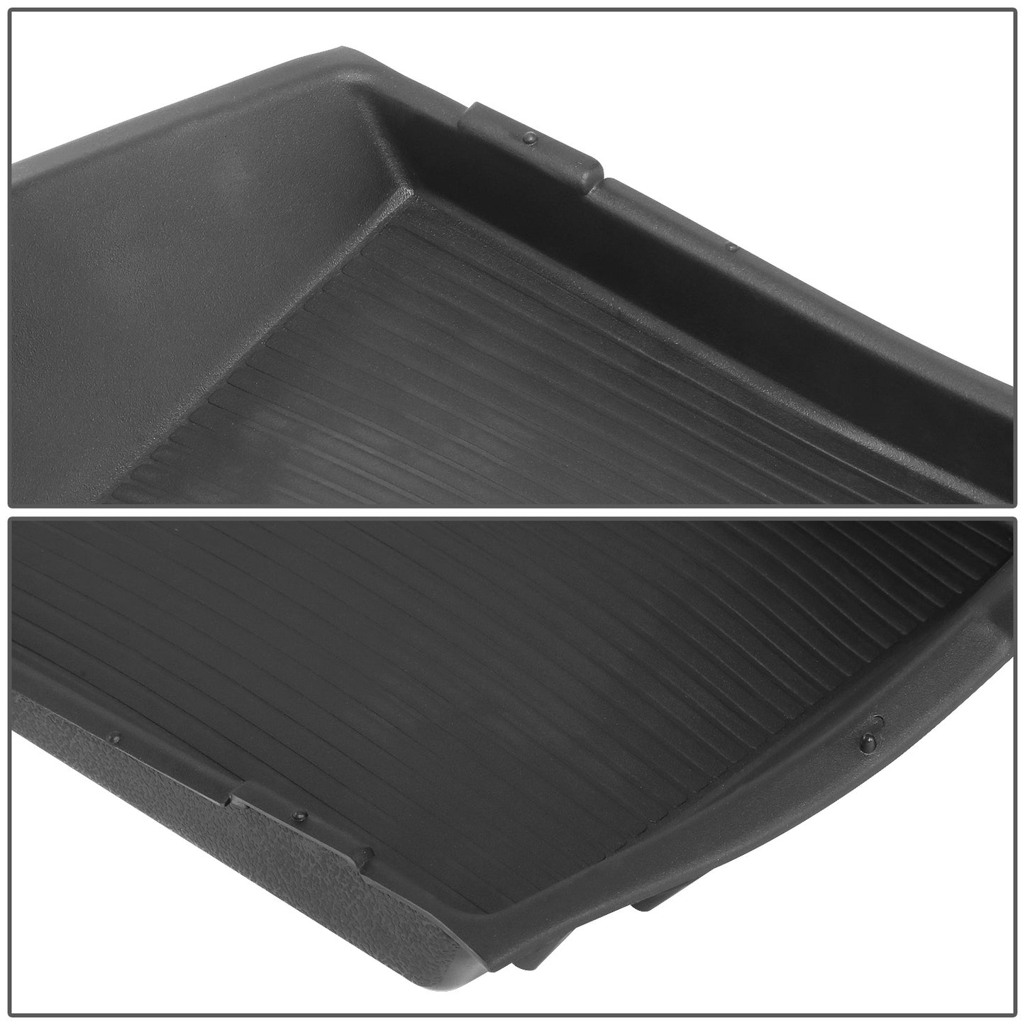 nan FRONT CENTER CONSOLE MAT - 15-19 DODGE RAM 1500 / 16-17 DODGE RAM 2500 - MATTE BLACK