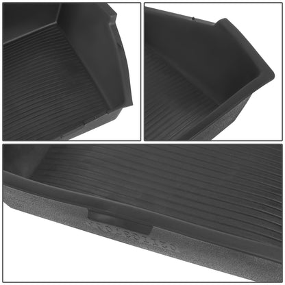 nan FRONT CENTER CONSOLE MAT - 15-19 DODGE RAM 1500 / 16-17 DODGE RAM 2500 - MATTE BLACK