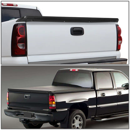 nan SPOILERS - 99-06 CHEVROLET SILVERADO 1500 / 2007 CHEVROLET SILVERADO 1500 CLASSIC / 99-06 GMC SIERRA 1500 / 2007 GMC SIERRA 1500 CLASSIC - ONLY FITS FLEETSIDE MODELS ONLY - DOES NOT FIT STEPSIDE BEDS - BLACK
