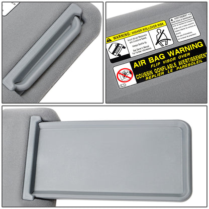 nan SUN VISOR - 05-11 TOYOTA TACOMA - MEDIUM GREY