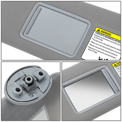 nan SUN VISOR - 05-11 TOYOTA TACOMA - MEDIUM GREY